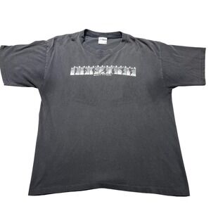 Vintage Monty Python T Shirt Mens Large‎ Gray Silly Walks Tee All Sport 2001